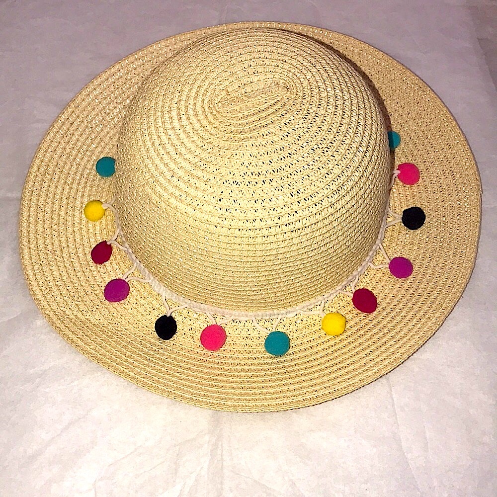 SUN STRAW BEACH HAT